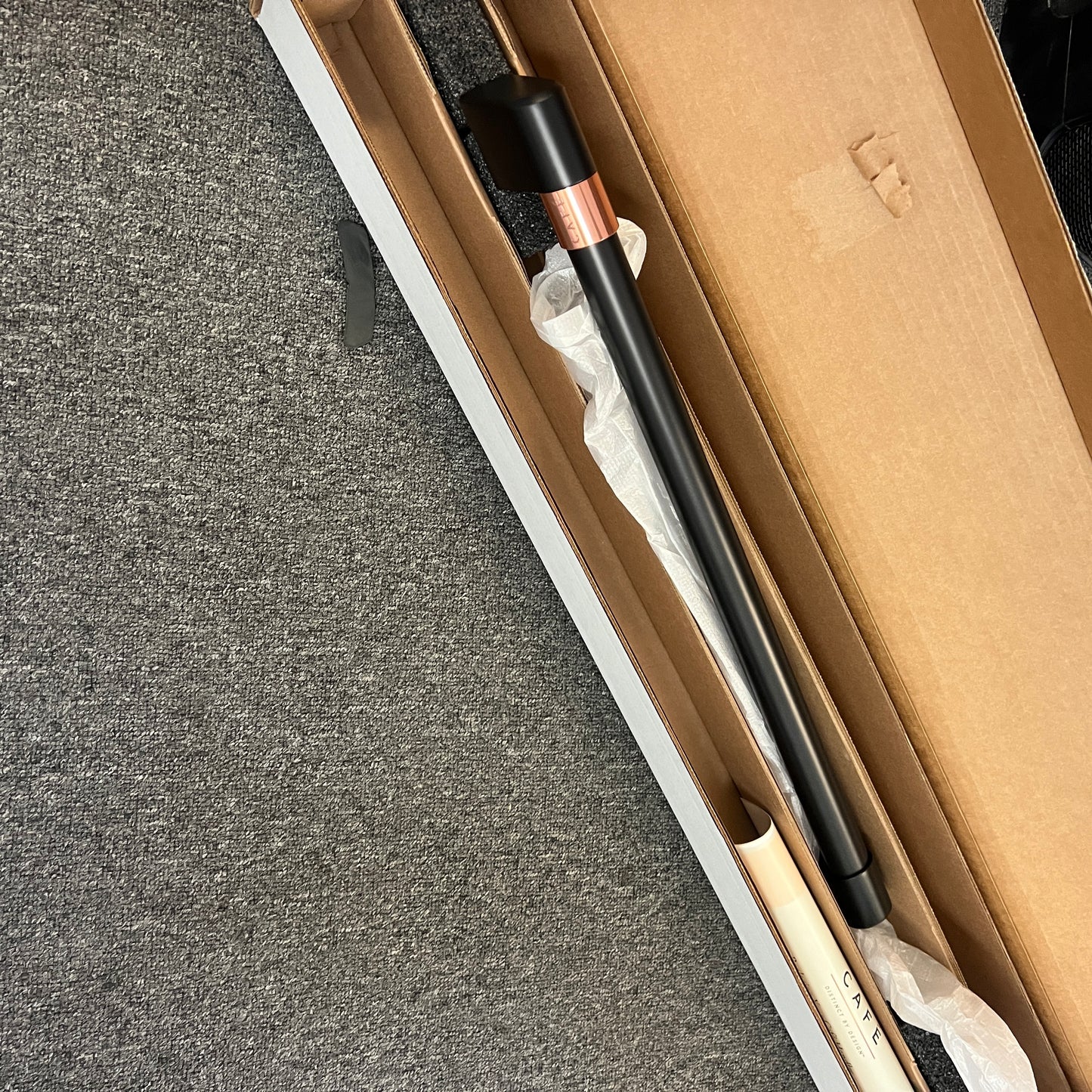 Cafe Handle Kit for most Cafe or Advantium Wall Ovens - Flat Black