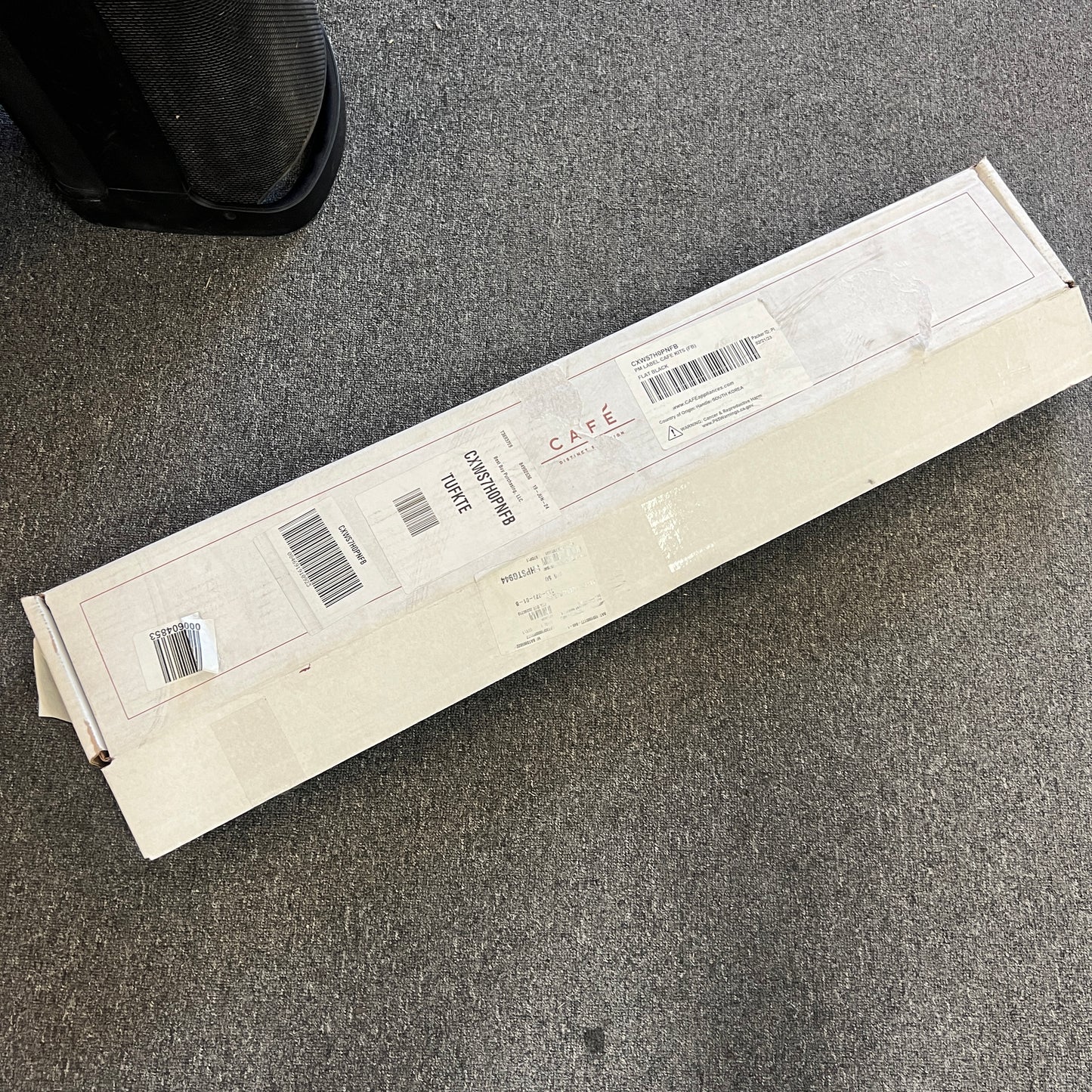 Cafe Handle Kit for most Cafe or Advantium Wall Ovens - Flat Black