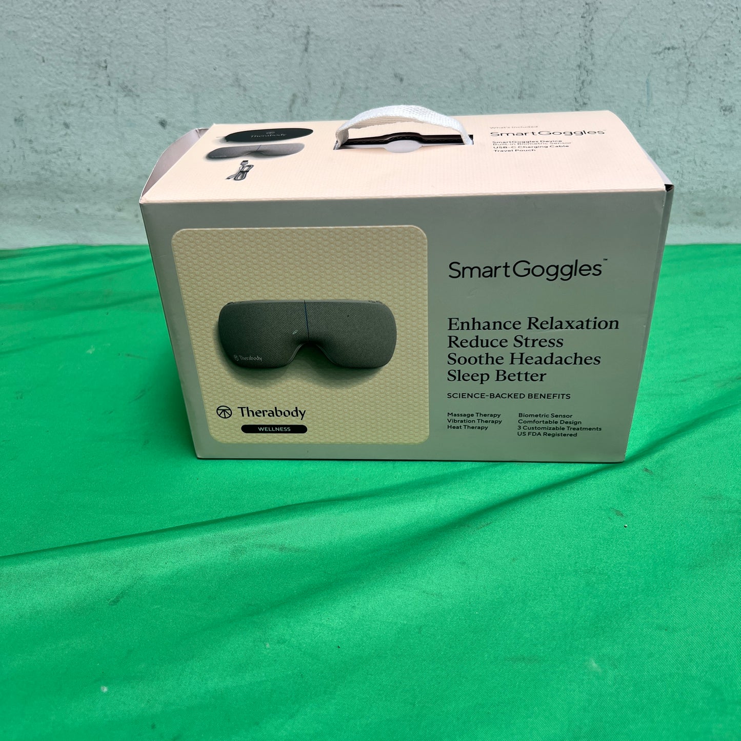 Therabody - SmartGoggles Heated Eye & Temple Massager