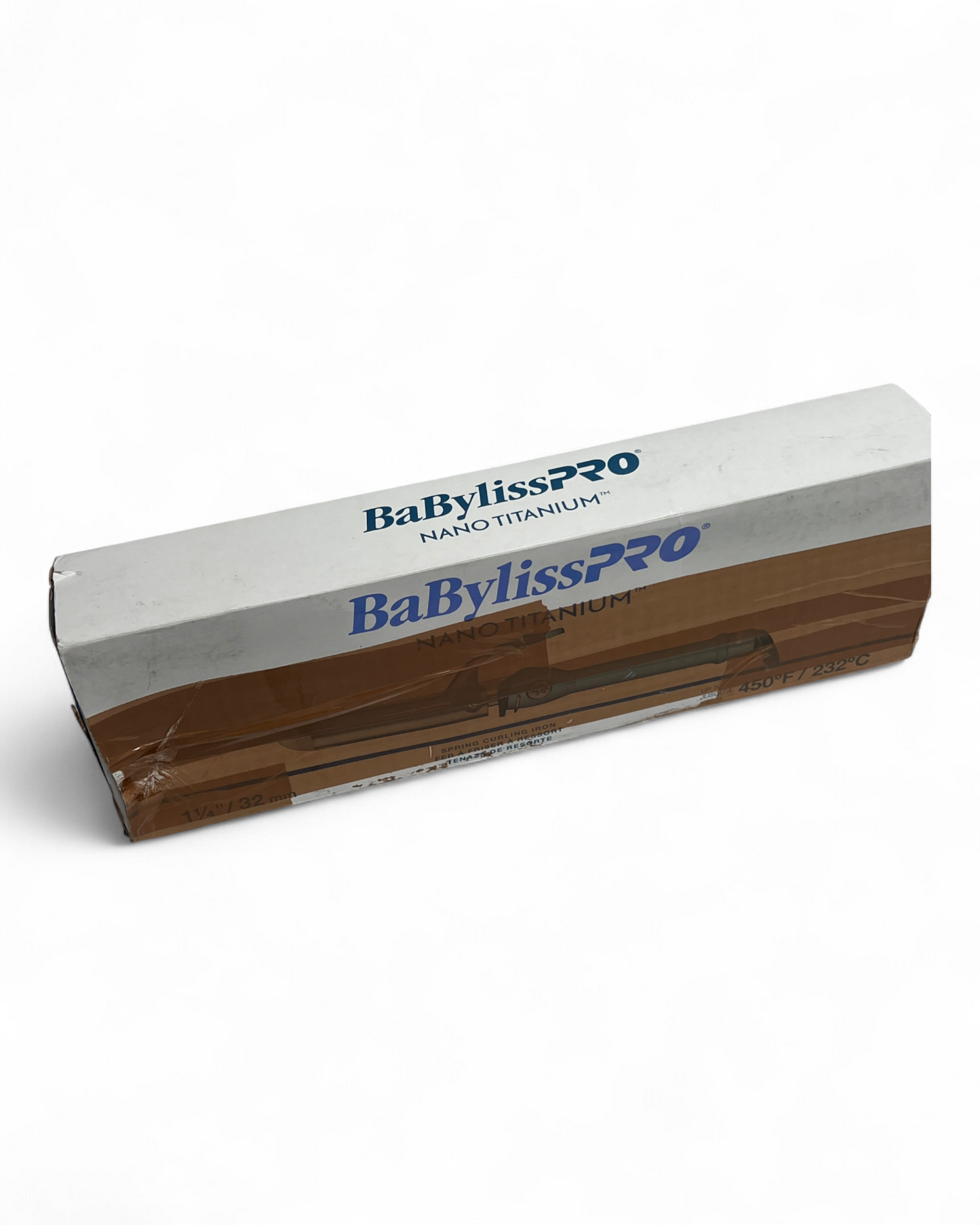 BaBylissPRO Nano Titanium Spring Curling Iron - 1.25"