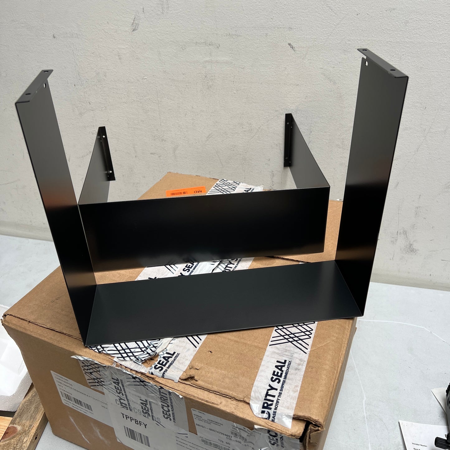 Cafe Duct Cover Extensions 4" Each - CX8DC9SPDS - Matte Black