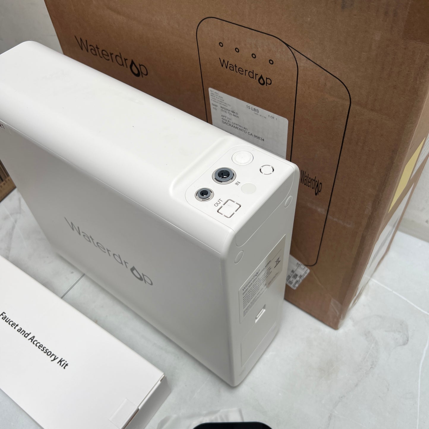 Waterdrop - Ultra Filtration Under Sink Water Filter System