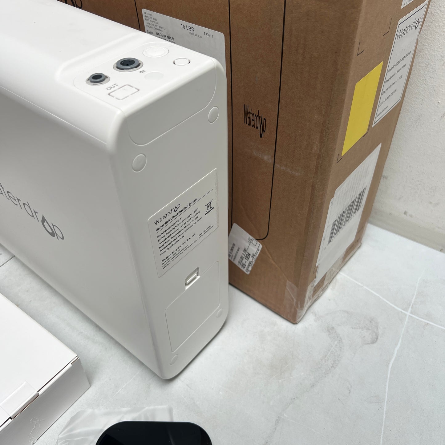 Waterdrop - Ultra Filtration Under Sink Water Filter System