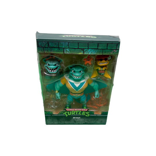 Super7 - ULTIMATES 7 in Plastic Teenage Mutant Ninja Turtles Action Figure - Ray Fillet