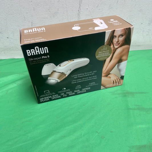 Braun - Pro5 Hair Removal Kit - White-Gold