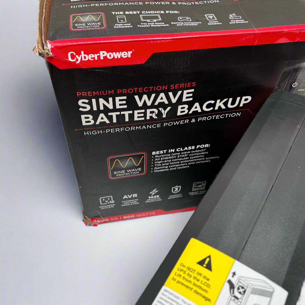 CyberPower - 1500VA Sine Wave Battery Back-Up System -  GX1500U