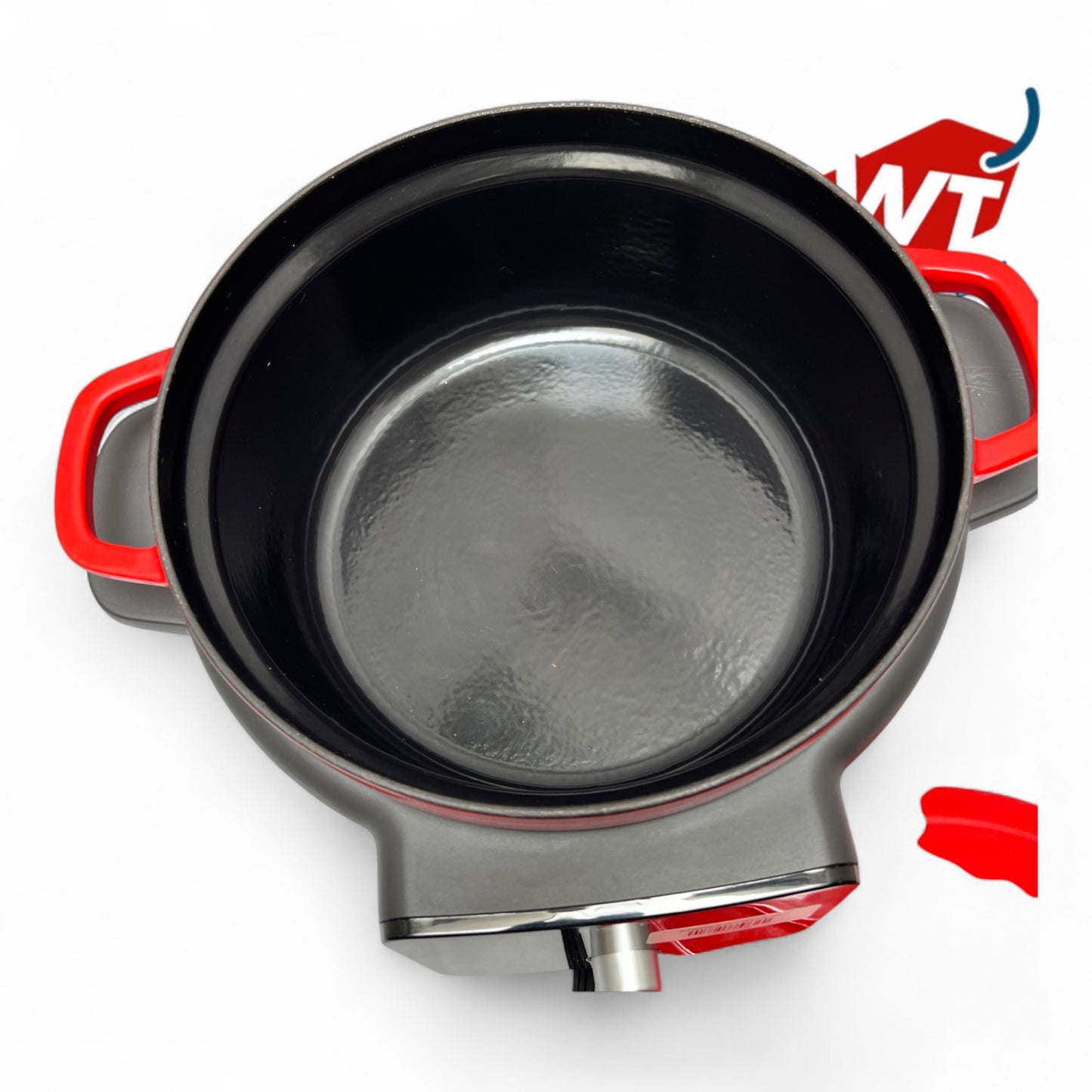 Instant Pot - Precision 5-in-1 Electric Dutch Oven - Cast Iron - Red
