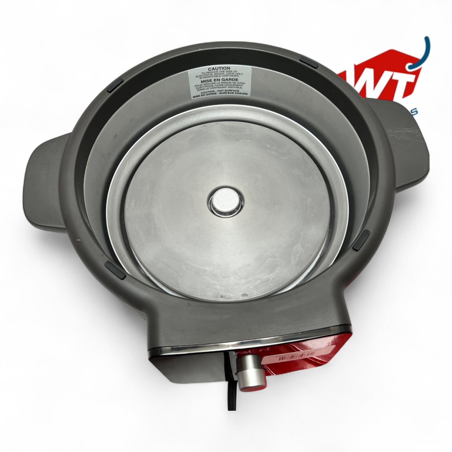 Instant Pot - Precision 5-in-1 Electric Dutch Oven - Cast Iron - Red