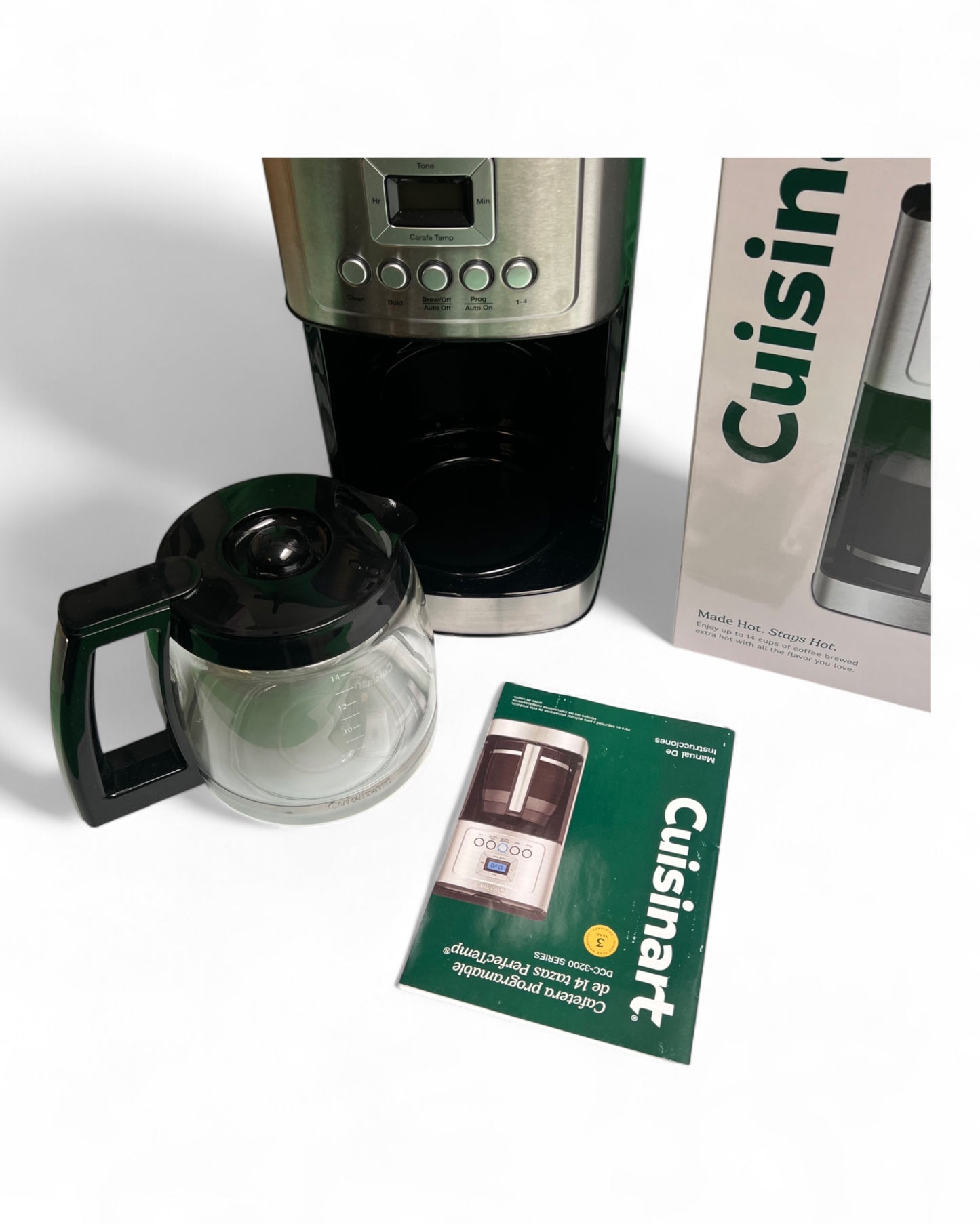 Cuisinart - PerfectTemp 14 Cup Coffeemaker - Silver