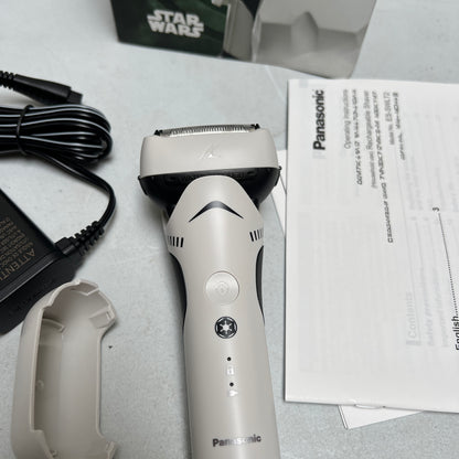 Panasonic - Star Wars Stormtrooper Wet/Dry Electric Shaver with 3-Blade Cutting System