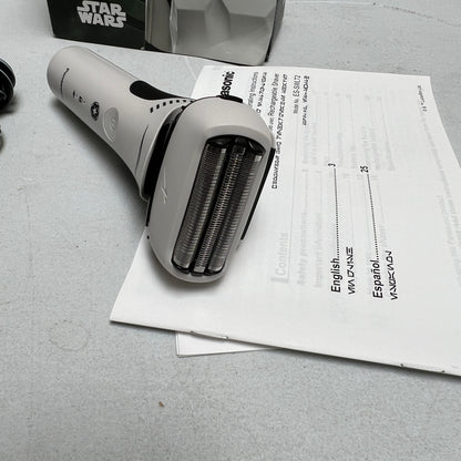 Panasonic - Star Wars Stormtrooper Wet/Dry Electric Shaver with 3-Blade Cutting System