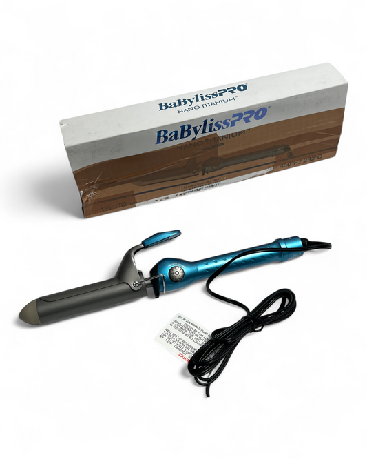 BaBylissPRO Nano Titanium Spring Curling Iron - 1.25"