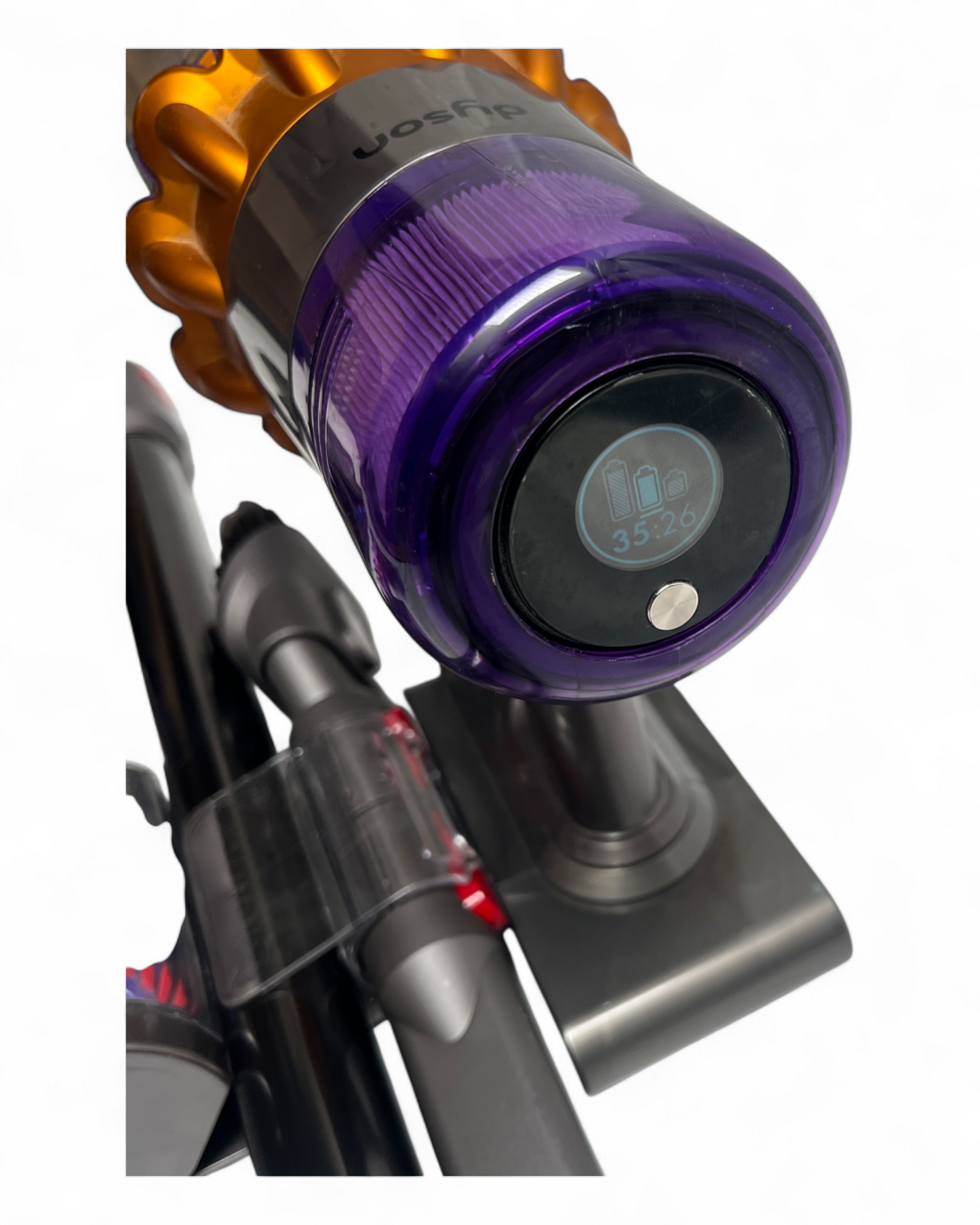 Dyson - V15 Detect Cordless Vacuum - Yellow/Nickel