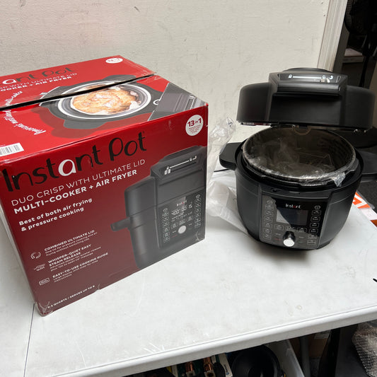 Instant Pot - Duo Crisp with Ultimate Lid Multi-Cooker + Air Fryer - 6.5Qt