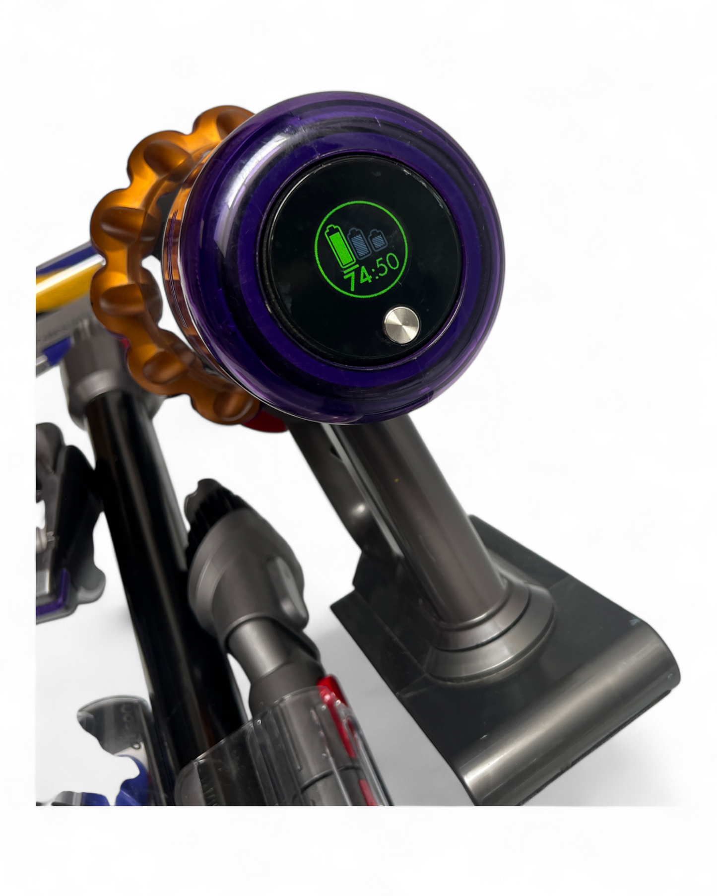 Dyson - V15 Detect Cordless Vacuum - Yellow/Nickel