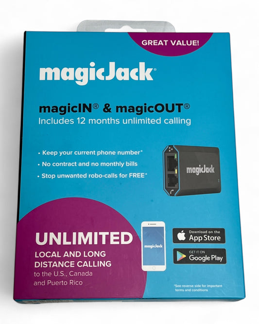 MagicJack Home Unlimited Local and Long Distance Calling
