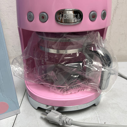 SMEG - DCF02 Drip 10-Cup Coffee Maker - Pink
