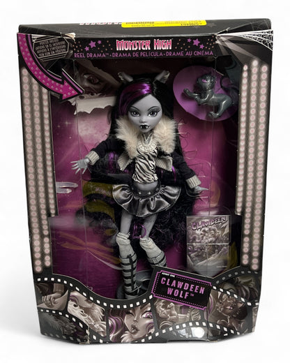 Monster High Reel Drama Doll - Clawdeen Wolf
