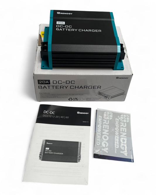 Renogy 20Amp 12V DC to DC Battery Charger & Maintainer