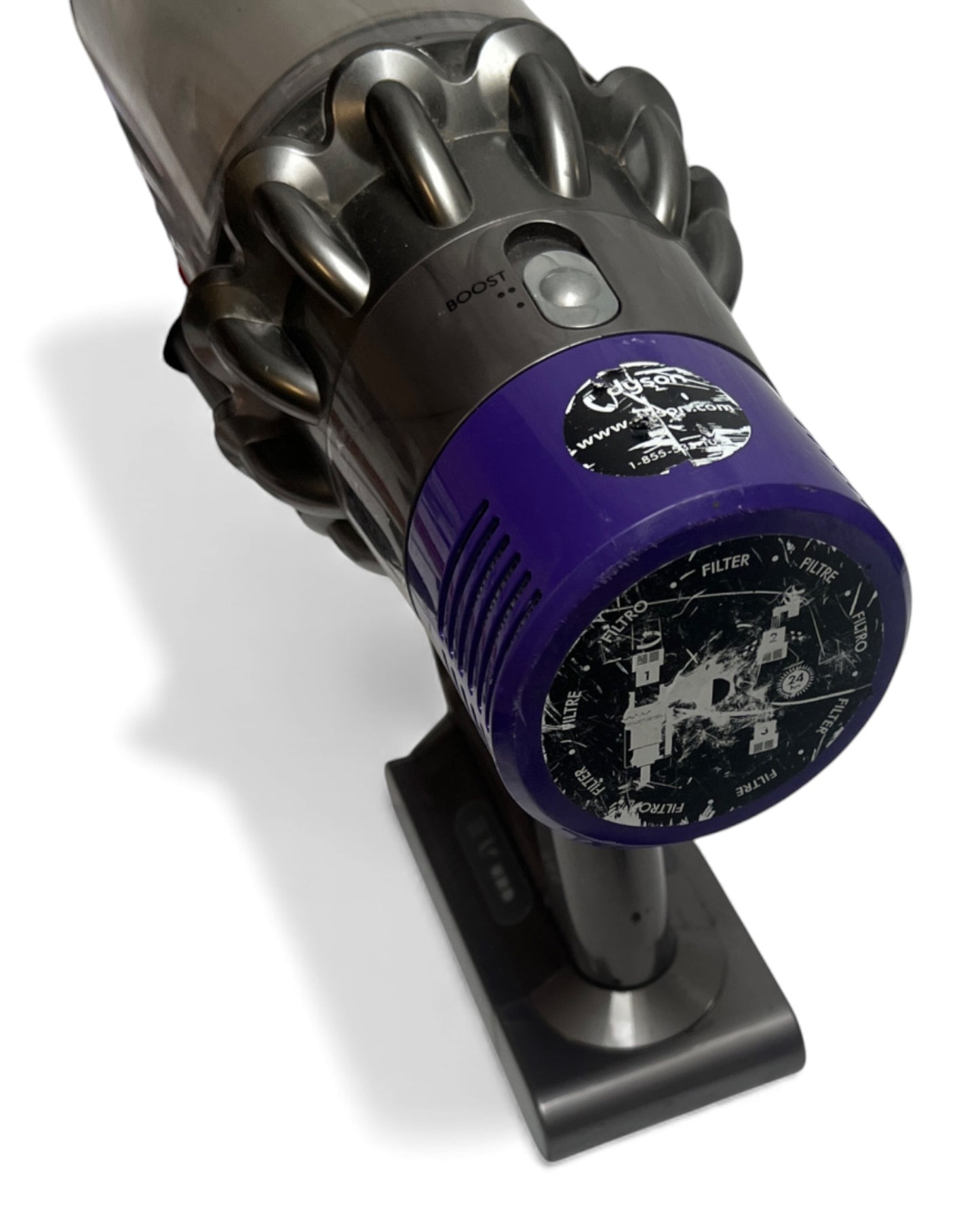 Dyson - Cyclone V10 Animal Cordless Stick Vacuum - Iron