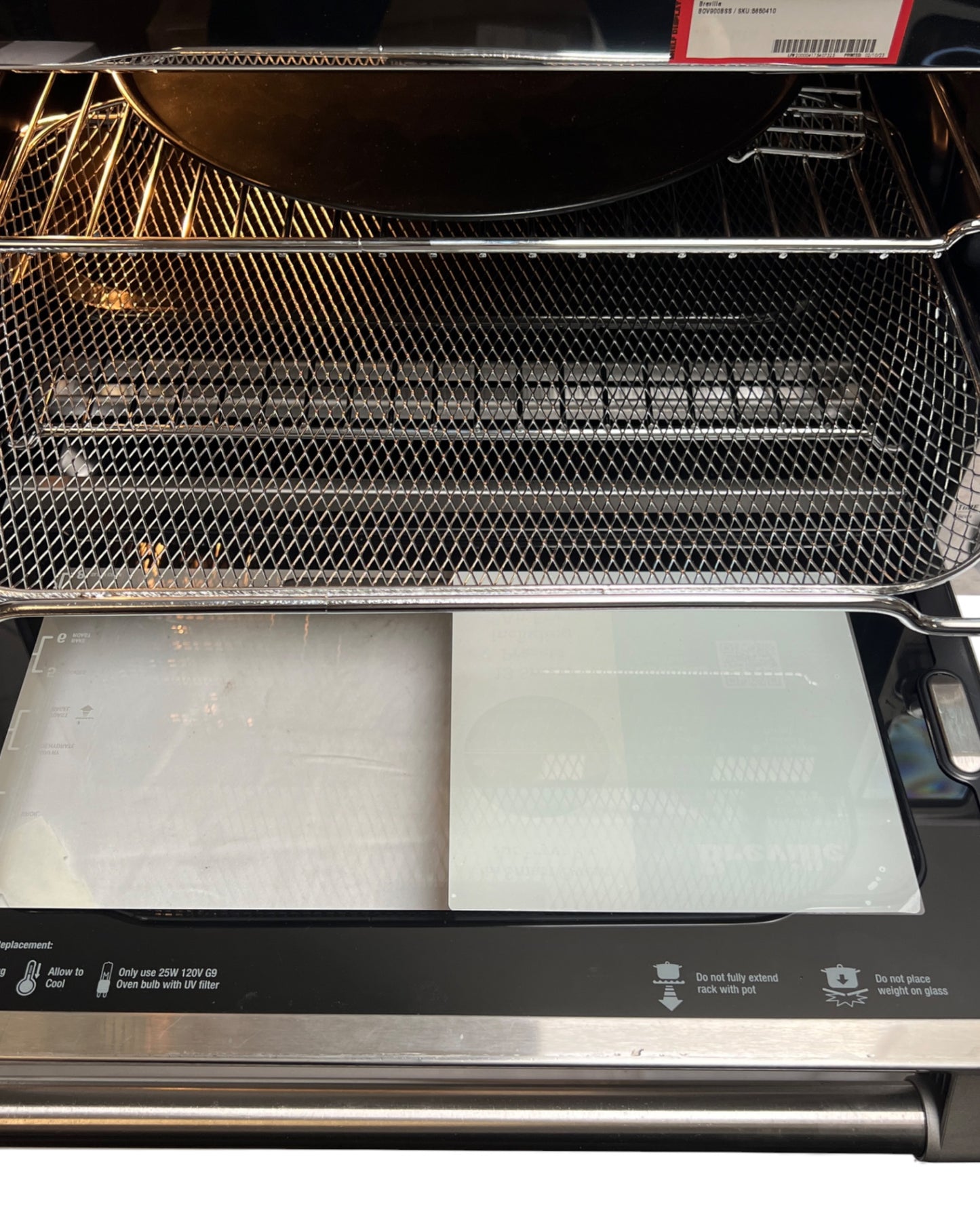 Breville - Smart Oven Air Fryer Pro Convection Toaster/Pizza Oven - BOV900BSS