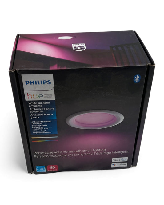 Philips - Hue 4" High Lumen Recessed Downlight