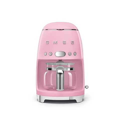 SMEG - DCF02 Drip 10-Cup Coffee Maker - Pink