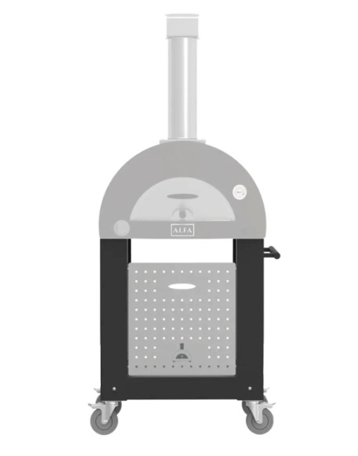 Alfa - One Pizza Oven Base - Black