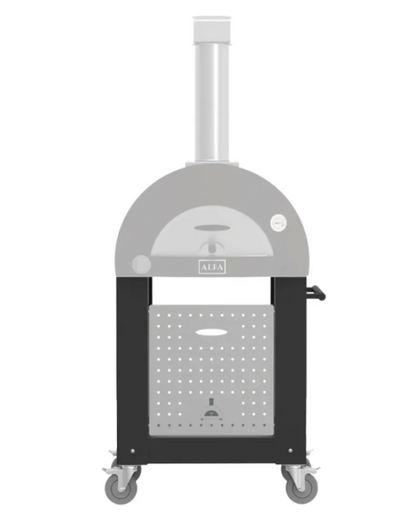 Alfa - One Pizza Oven Base - Black